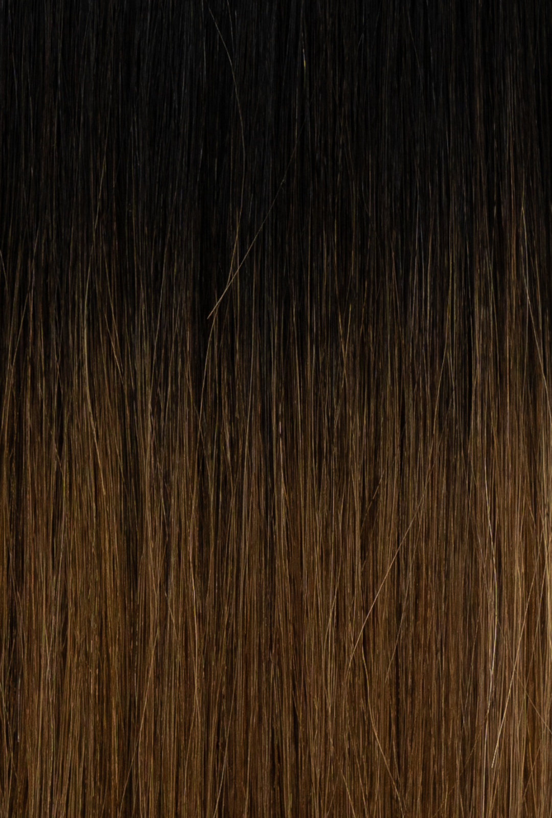 Laced Hair Machine Sewn Weft Extensions Ombré #1B/5 (Caramel Latte)